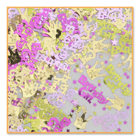 Royal Birthday Party Girl Confetti (0.5 Oz/Pkg) - Bulk/6 Packages