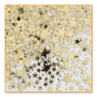 Gold Party Stars Confetti (0.5 Oz/Pkg) - Bulk/6 Packages