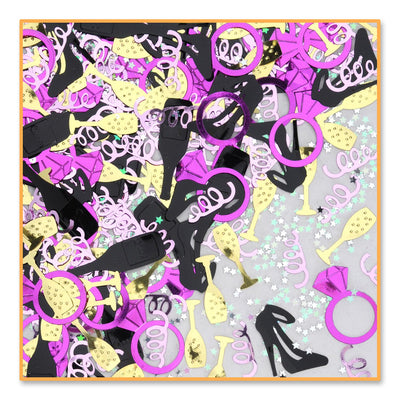Bachelorette Party Confetti (0.5 Oz/Pkg) - Bulk/6 Packages