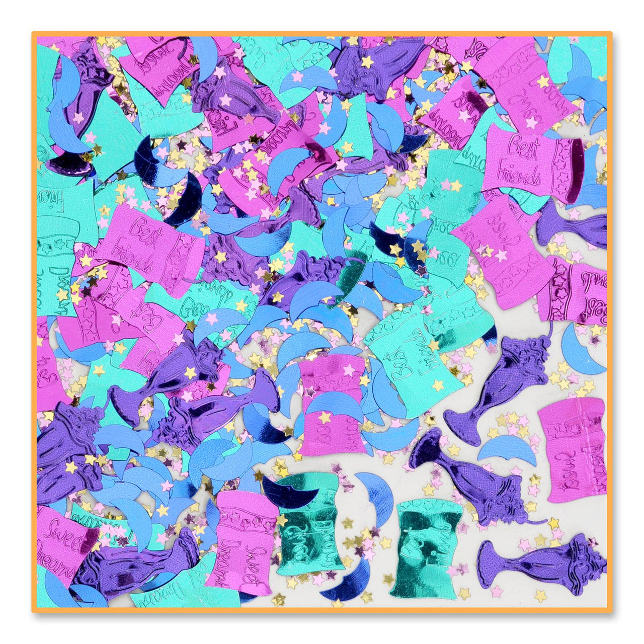 Sleep Over Party Confetti (0.5 Oz/Pkg) - Bulk/6 Packages