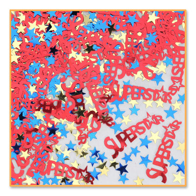 Super Star Party Confetti (0.5 Oz/Pkg) - Bulk/6 Packages