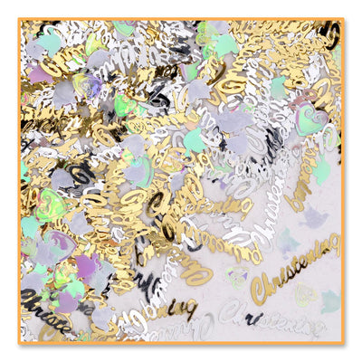 Christening Party Confetti (0.5 Oz/Pkg) - Bulk/6 Packages