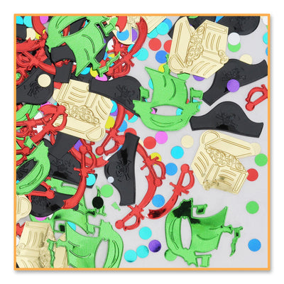Pirate Party Confetti (0.5 Oz/Pkg) - Bulk/6 Packages