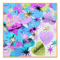 Jesus Loves You Party Confetti (0.5 Oz/Pkg) - Bulk/6 Packages