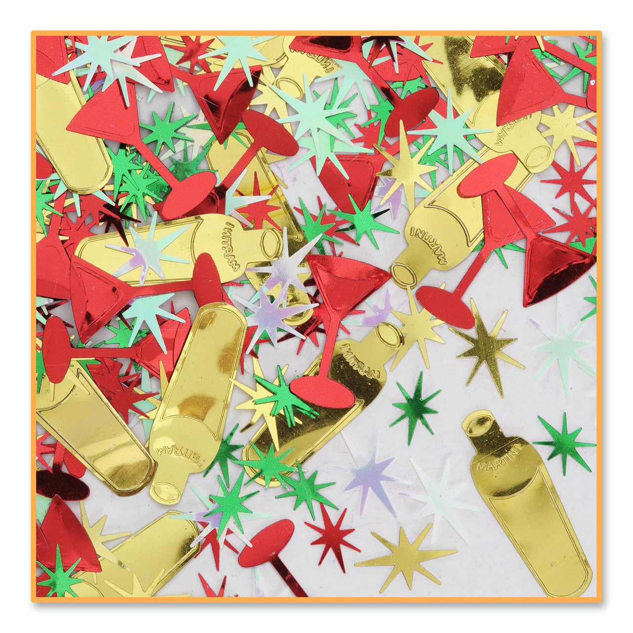 Christmas Holiday Cheer Confetti (0.5 Oz/Pkg) - Bulk/6 Packages
