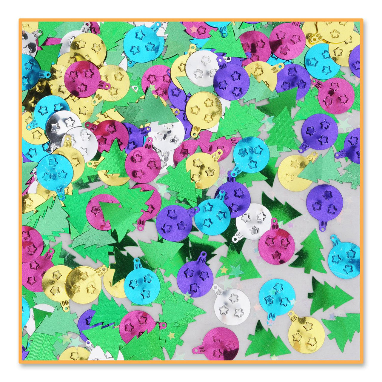 Christmas Trim A Tree Confetti (0.5 Oz/Pkg) - Bulk/6 Packages