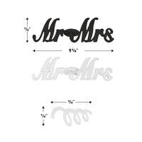 Mr & Mrs Confetti, party supplies, decorations, The Beistle Company, Wedding, Bulk, Wedding & Anniversary, Wedding and Anniversary Decorations, Wedding and Anniversary Confetti