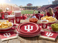 Indiana Hoosiers Paper Plates (8/Pkg)