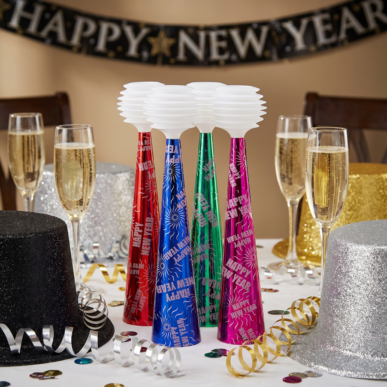 New Year's Eve Decor Party Horn