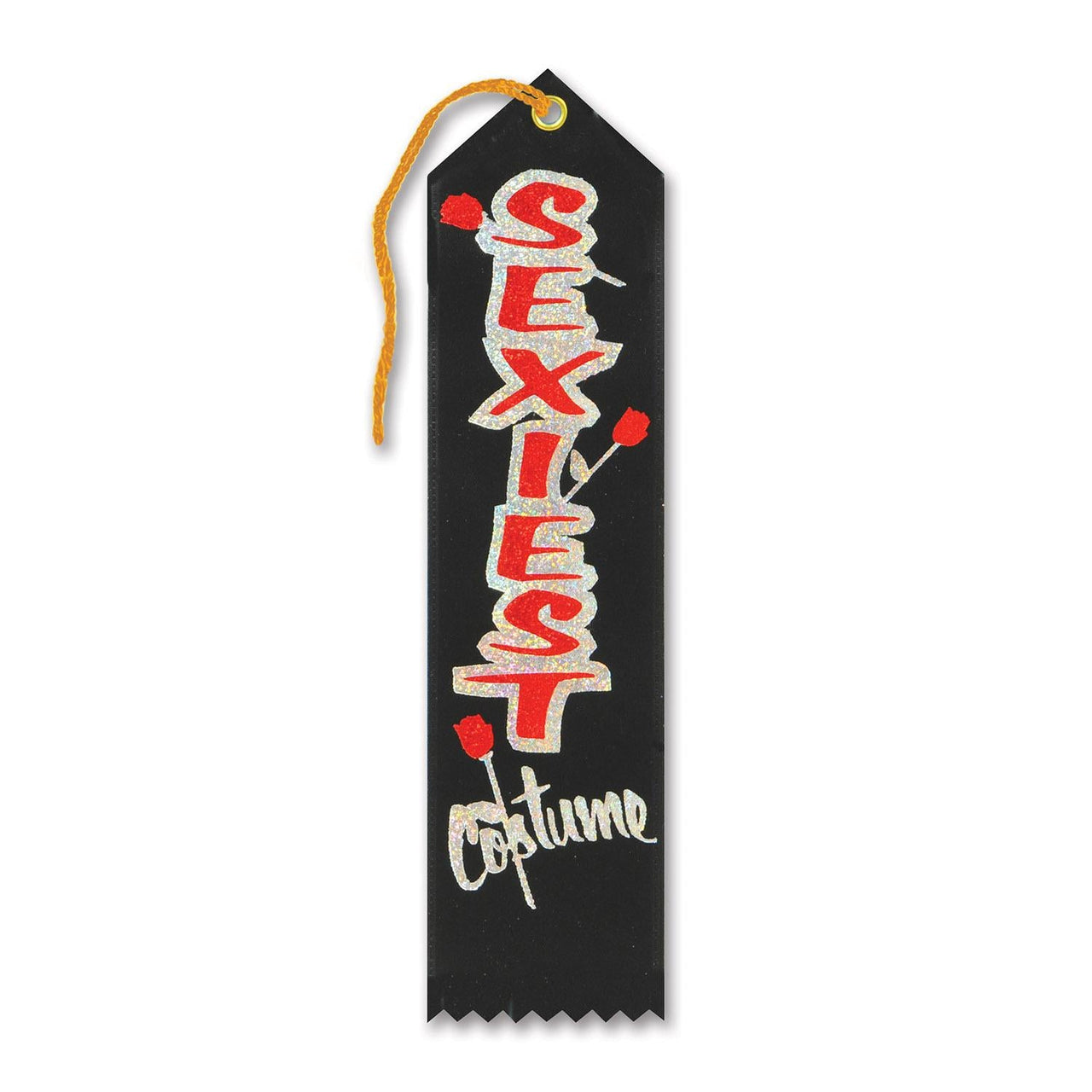 Halloween Sexiest Costume Award Ribbon - Bulk 6 Pack