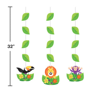 Jungle Safari Birthday Party Kit for 8 (46 Total Items)