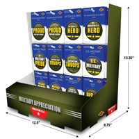 Military Appreciation Counter Display - Each
