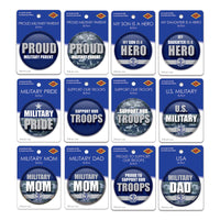 108 Piece Bulk Navy Military Appreciation Counter Display