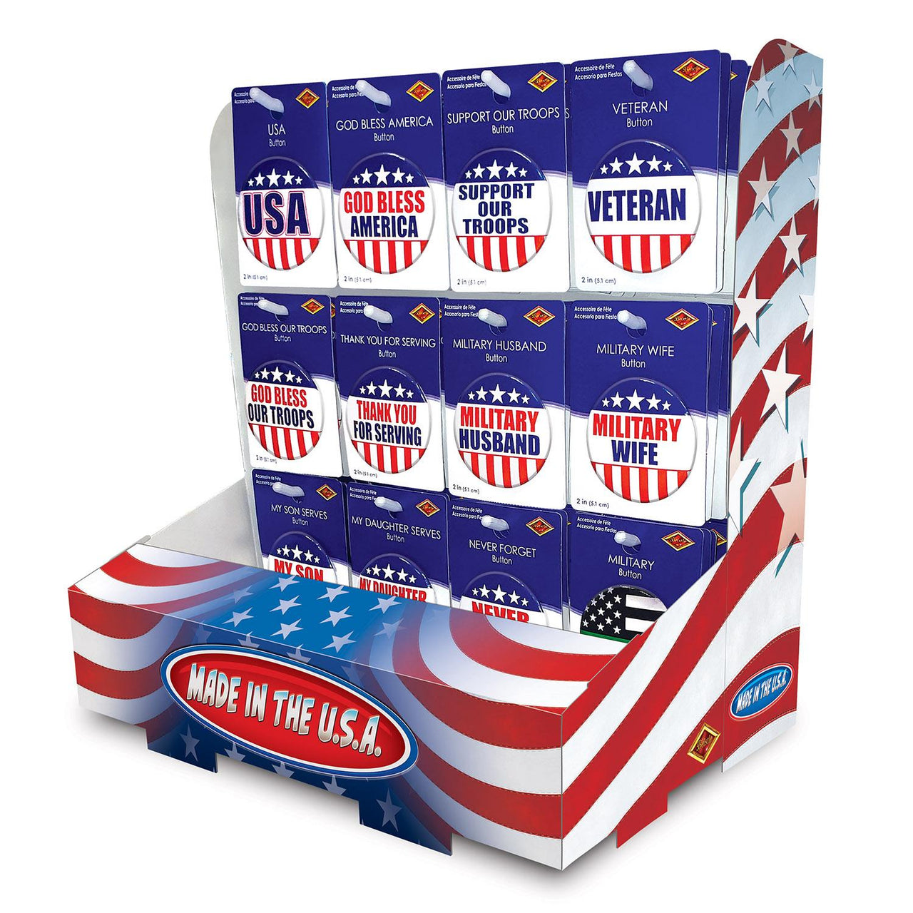 Service Appreciation Counter Display - 108 Pieces