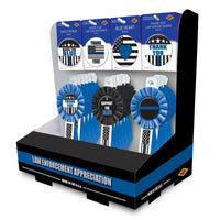 54 Piece Bulk 54 Piece Law Enforcement Counter Display