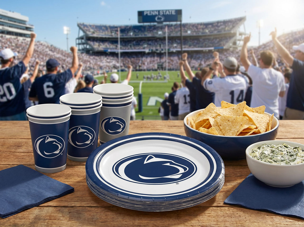 Penn State Nittany Lions Paper Plates (8/Pkg)