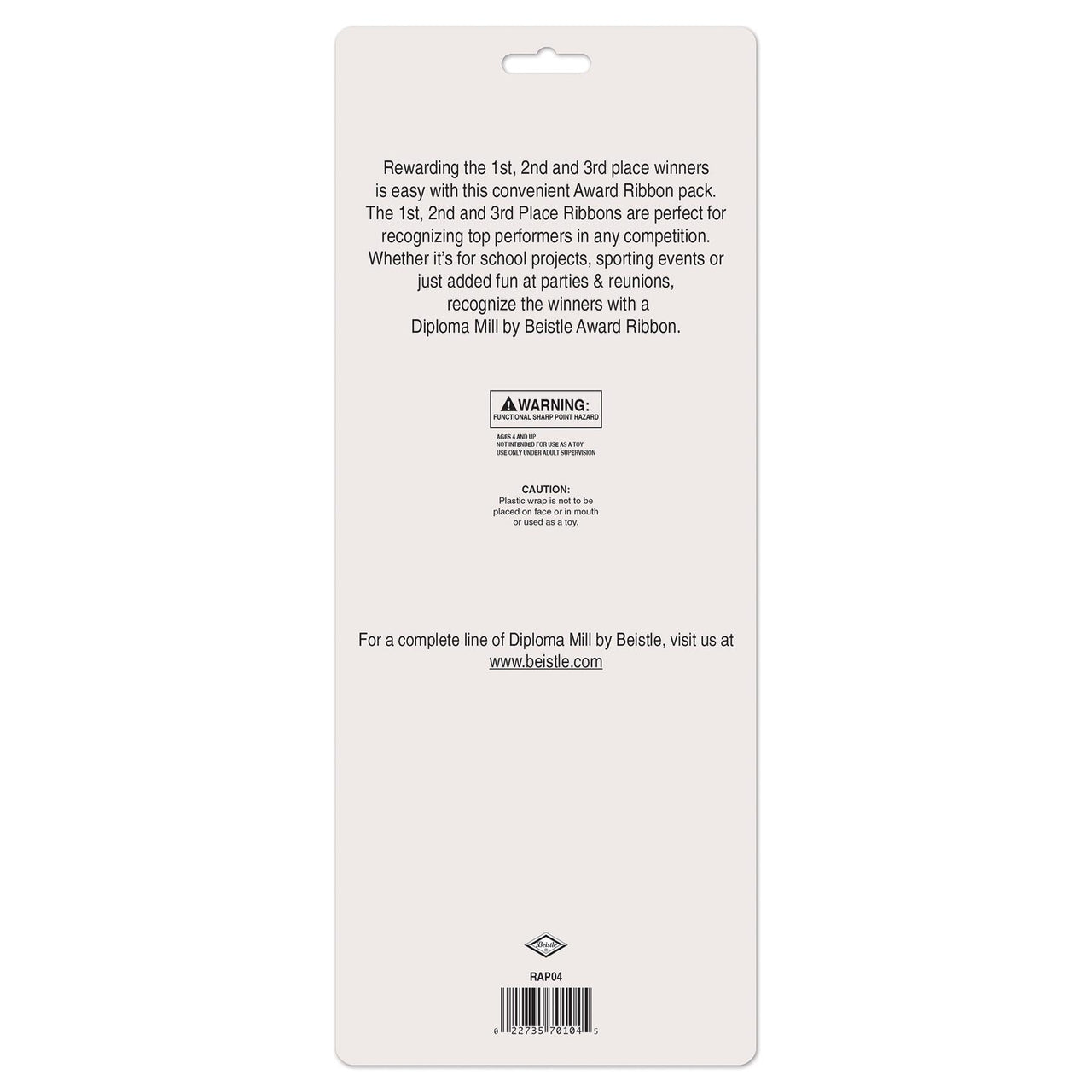 1St, 2Nd, 3Rd, Place Award Pack Rosettes 