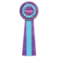 Grandma To Be Deluxe Rosette - Bulk 3 Pack