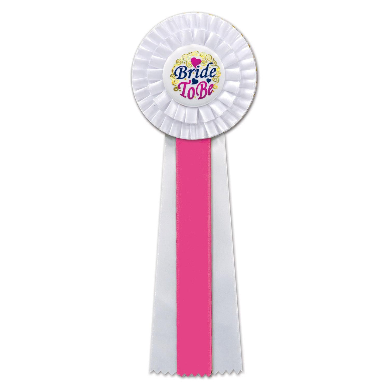 Bride To Be Deluxe Rosette - Bulk 3 Pack