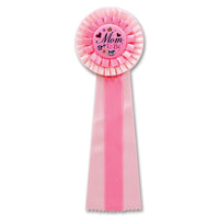 Pink Mom To Be Deluxe Rosette - Bulk 3 Pack