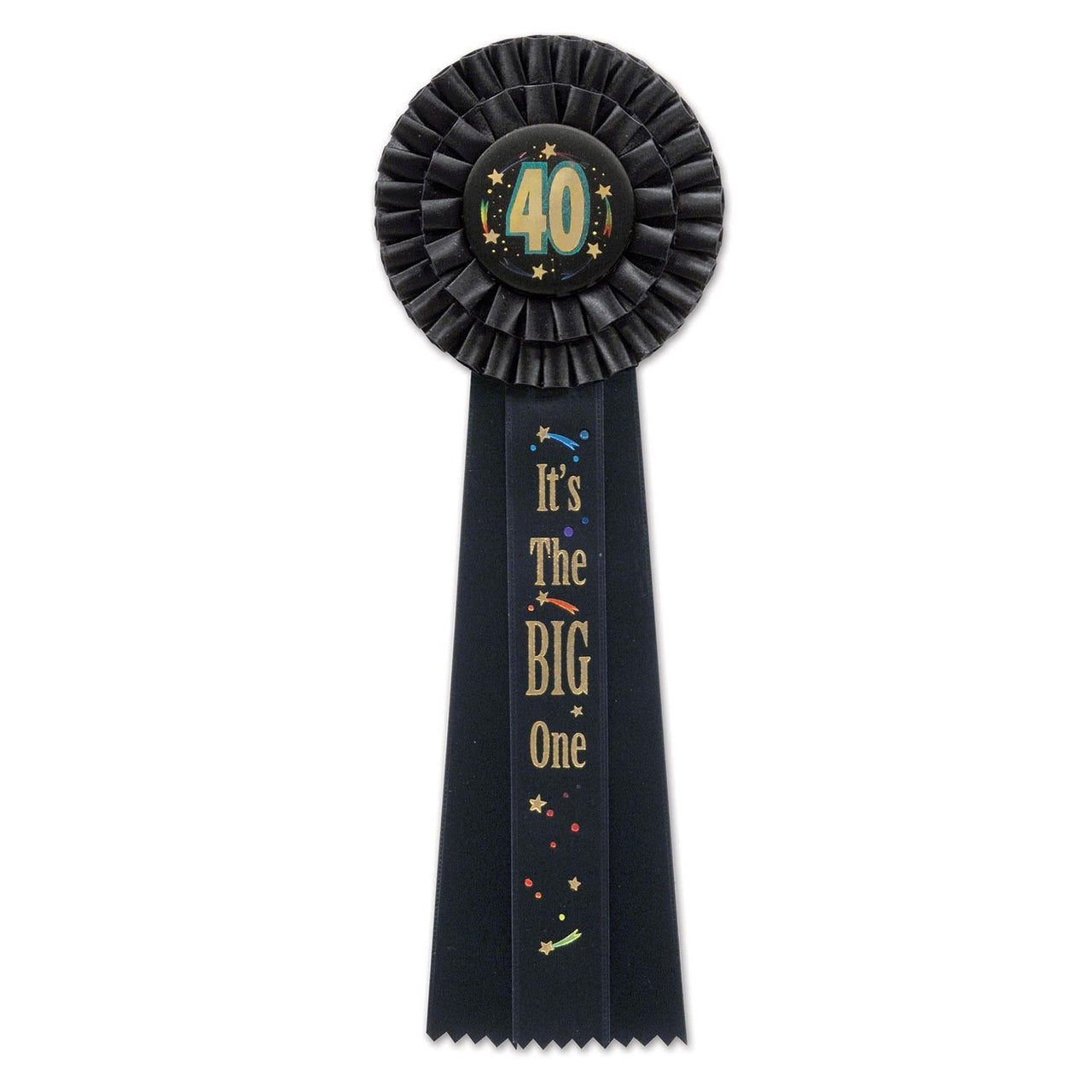 40 It's The Big One Deluxe Rosette - Bulk 3 Pack
