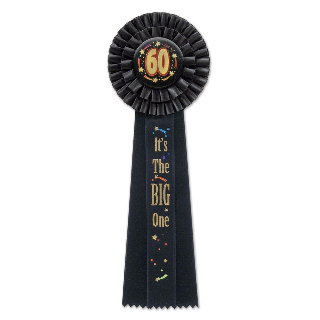 60 It's The Big One Deluxe Rosette - Bulk 3 Pack