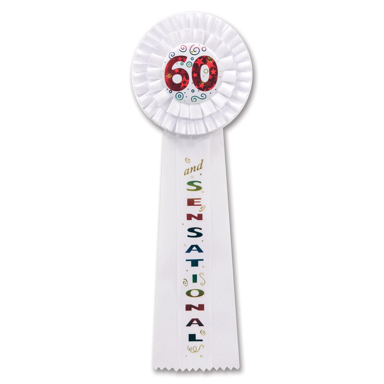 60/Sensational Deluxe Rosette - Bulk 3 Pack