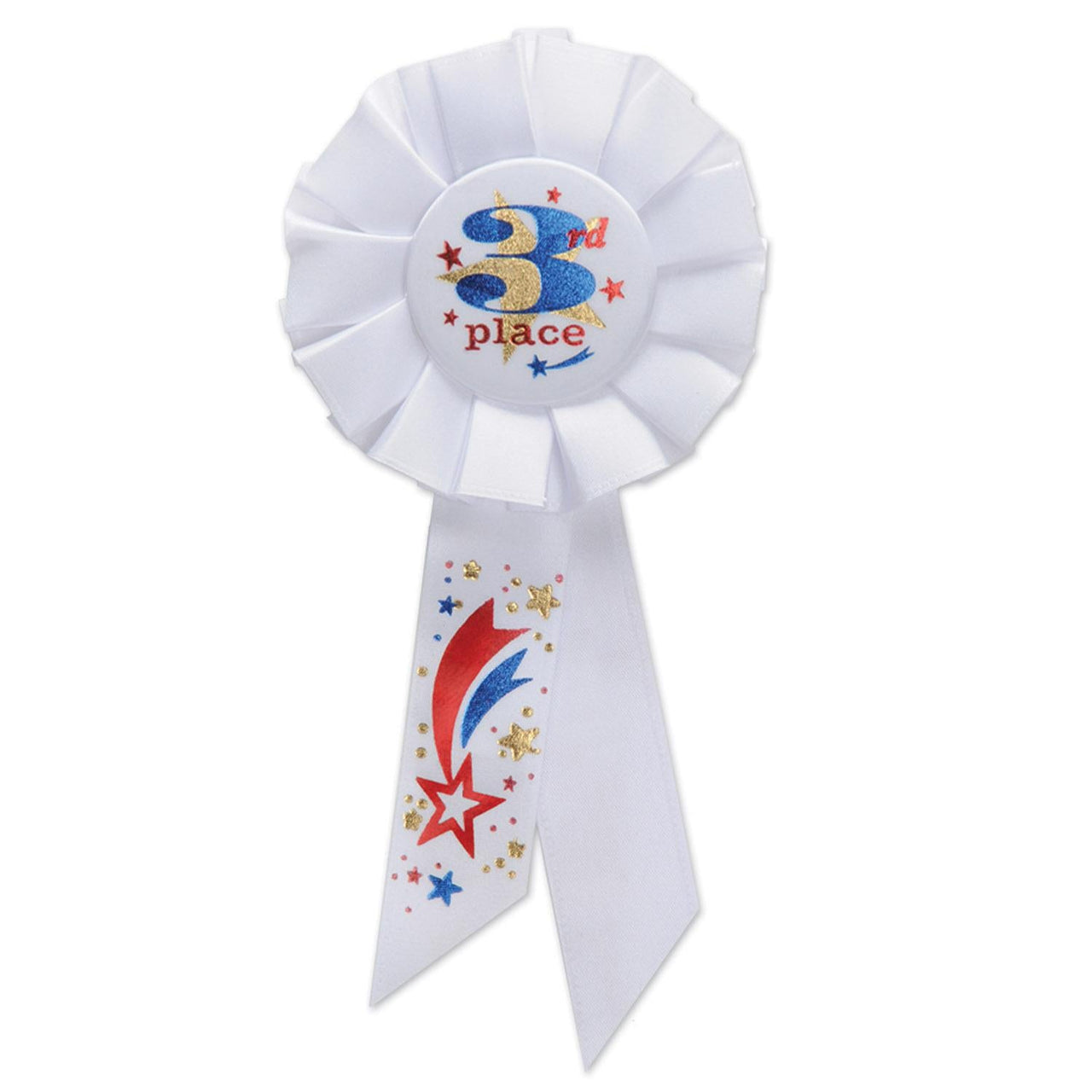 3rd Place Rosette - Bulk 6 Pack