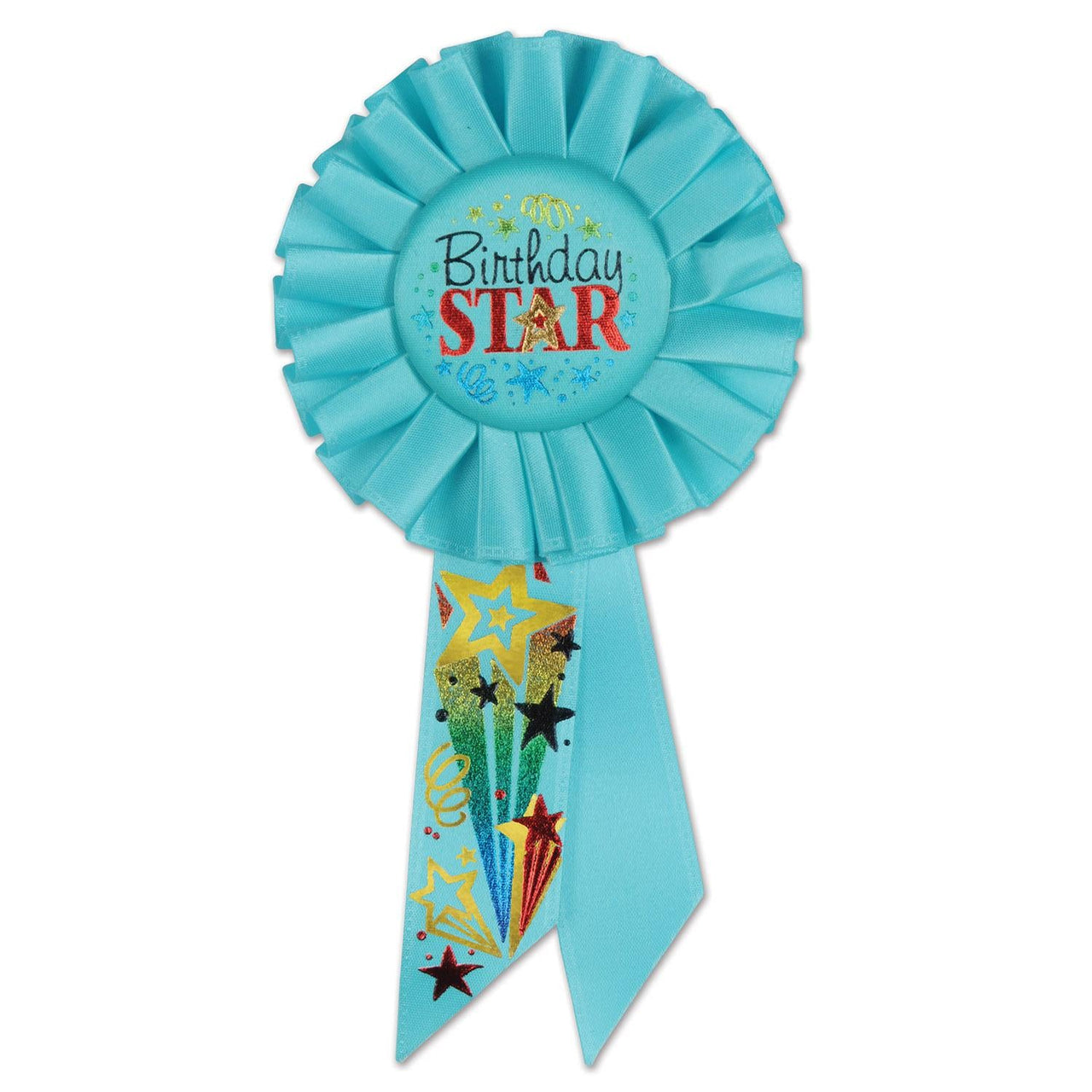 Birthday Star Rosette - Bulk 6 Pack