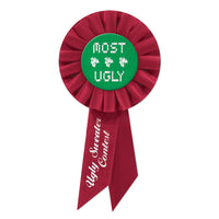 Christmas Ugly Sweater Rosette - Bulk 6 Pack