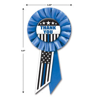 Beistle Thank You Law Enforcement Rosette (Case of 6)