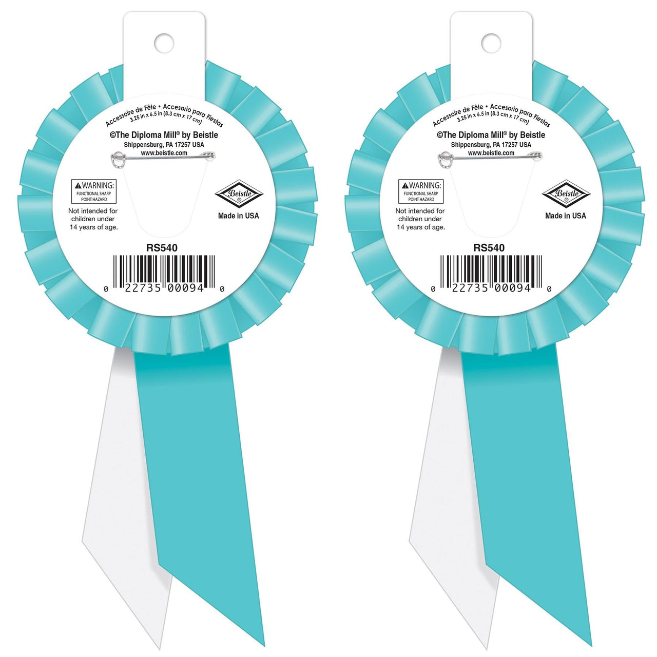 Beistle Today's My Birthday Rosette (Case of 6)