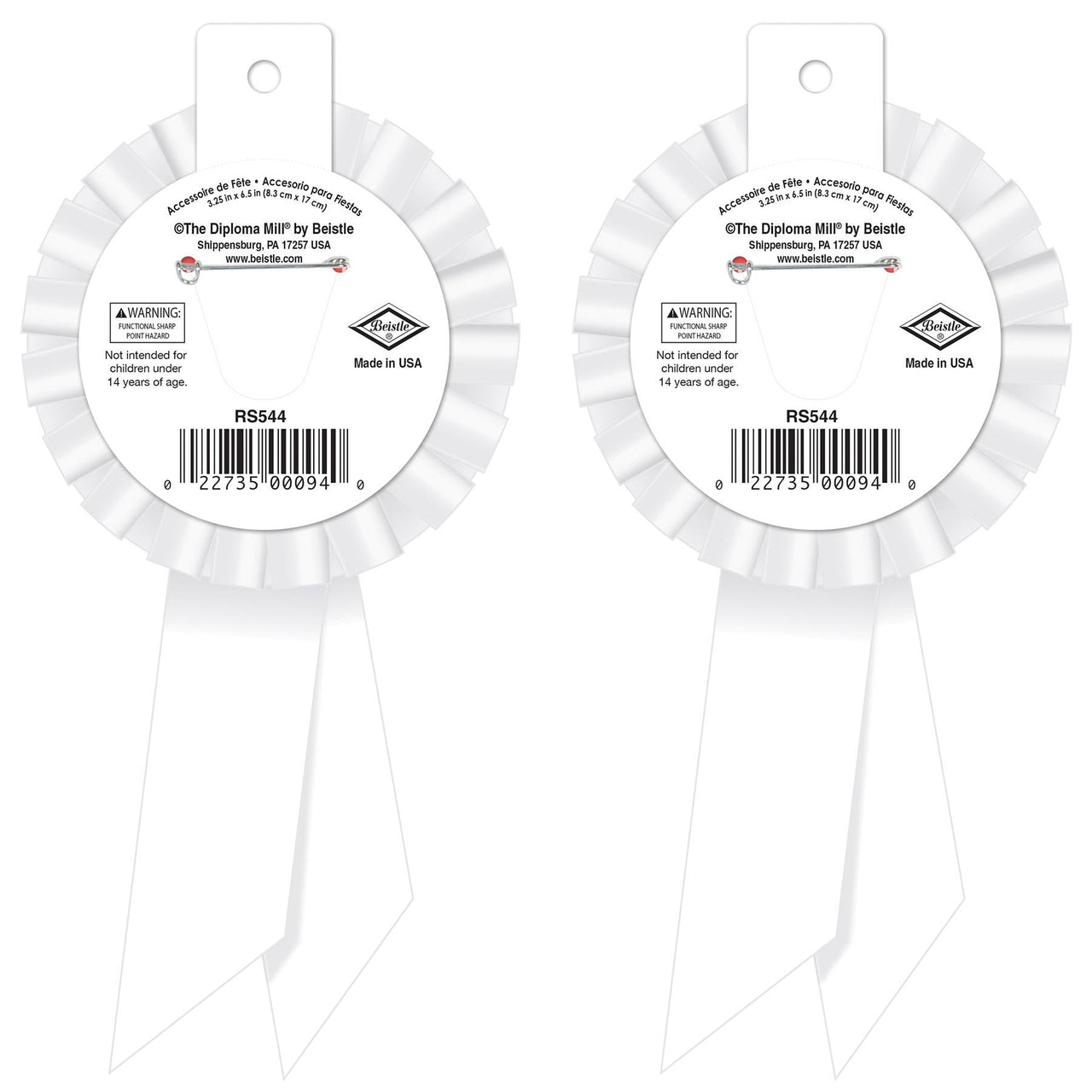 Beistle Yay! It's My Birthday Rosette (Case of 6)