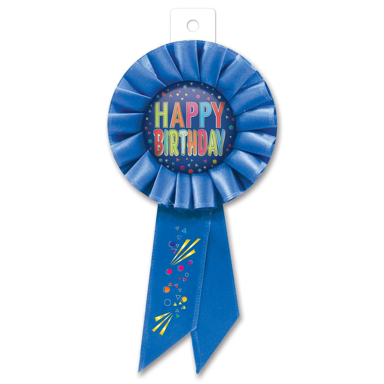Beistle Happy Birthday Rosette (Case of 6)