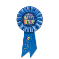 Beistle Happy Birthday Rosette (Case of 6)