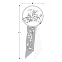 Just Married Rosette (Case of 6)