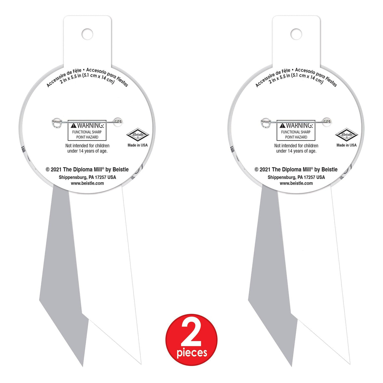 Just Married Rosette (Case of 6)