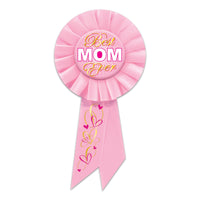 Best Mom Ever Rosette Award - Mother's Day Gift