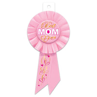 6 Pack Bulk Best Mom Ever Rosette Award Mother's Day Gift
