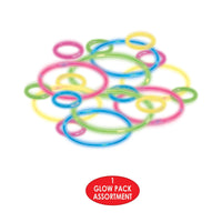 Bulk New Year Glow Party Kit for 10 People (1 Per Case) by Beistle