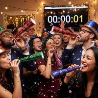 New Year's Eve Decor Party Horn