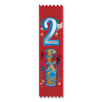 2nd Place Value Pack Ribbons - Bulk 30 Pack