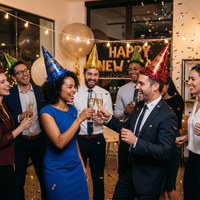 New Year's Eve Decor Party Hat - Style 2