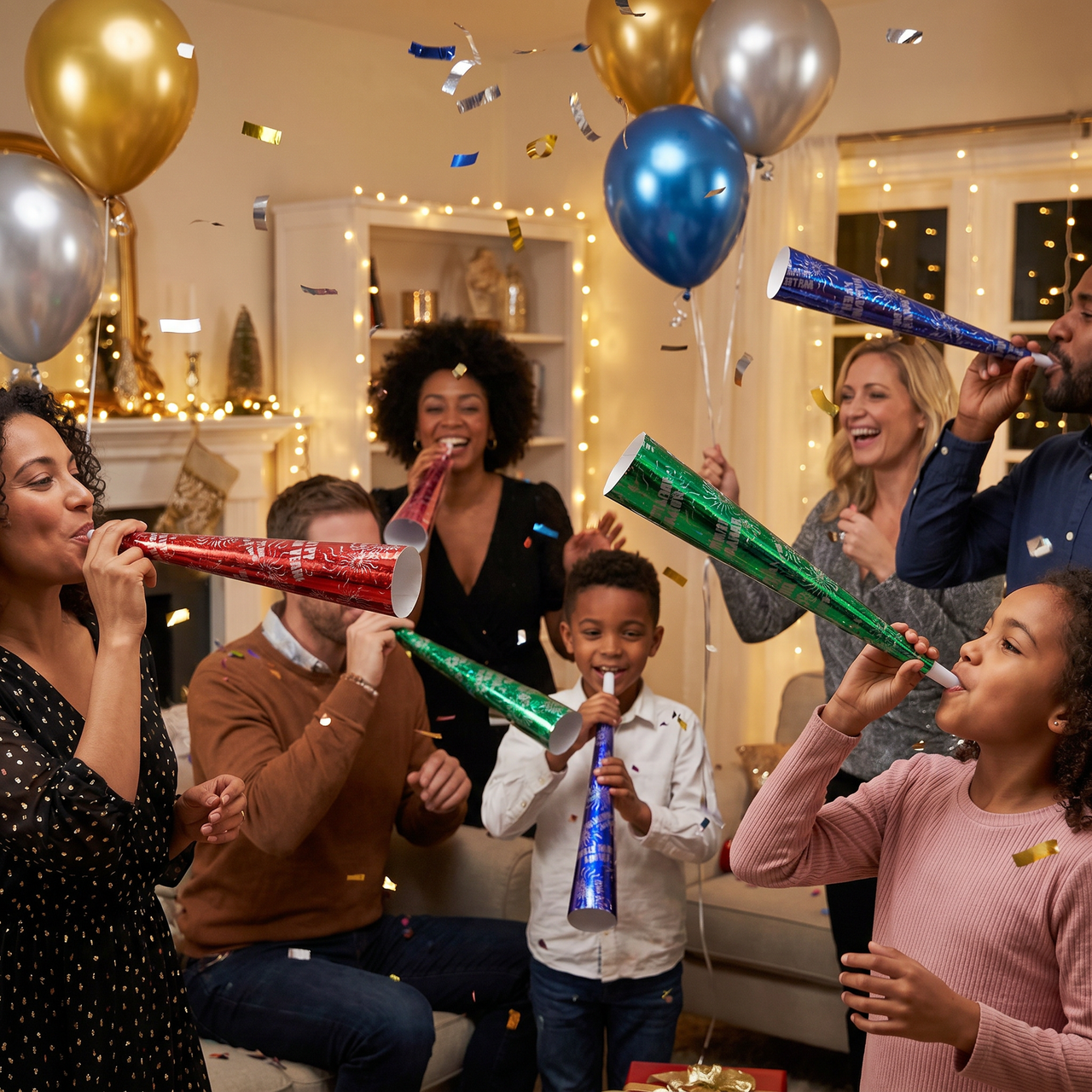 New Year's Eve Decor Party Horn
