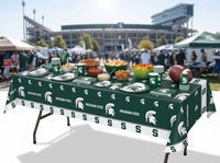 Michigan State Spartans Plastic Table Cover, 54