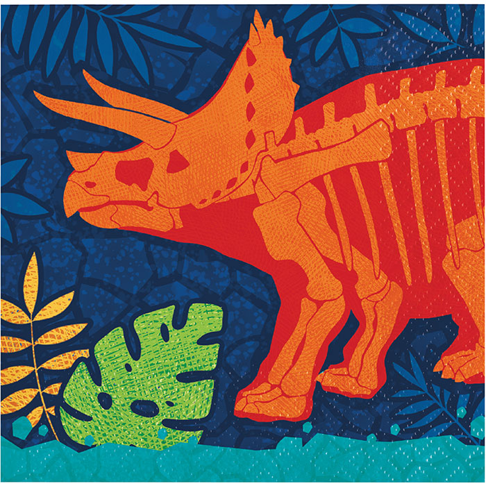 192 pc Bulk Dino Dig Beverage Napkins