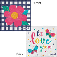 192ct Bulk Dolly Parton Blossoming Beauty 2 Ply Beverage Napkins