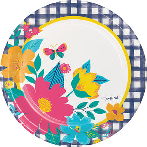 Dolly Parton Blossoming Beauty Paper Banquet Plates (8/Pkg)