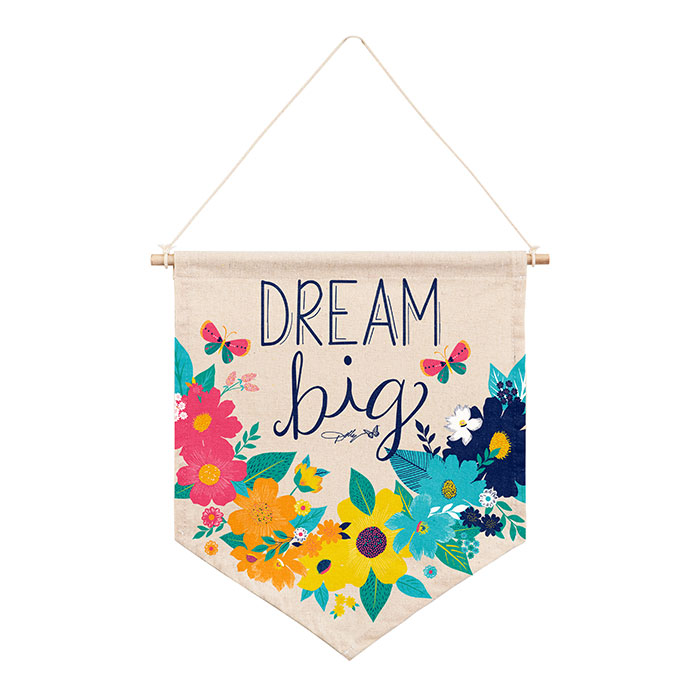 12 pc Bulk Dolly Parton "Dream Big" Hanging Canvas Sign