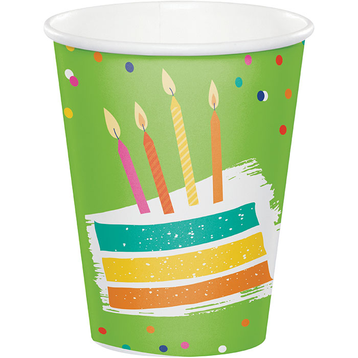 96 pc Bulk Festive Cake Paper Cups
